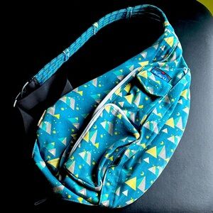 Kavu Blue Sling Bag Night Range Design